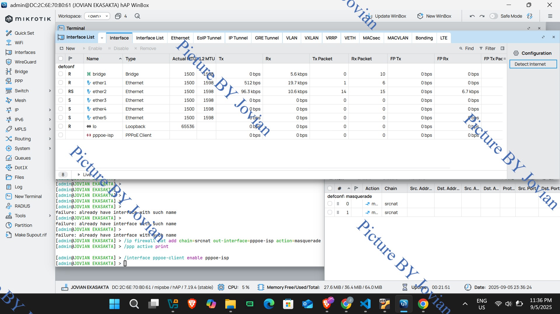 SERVICE IP pada MikroTik RouterOS